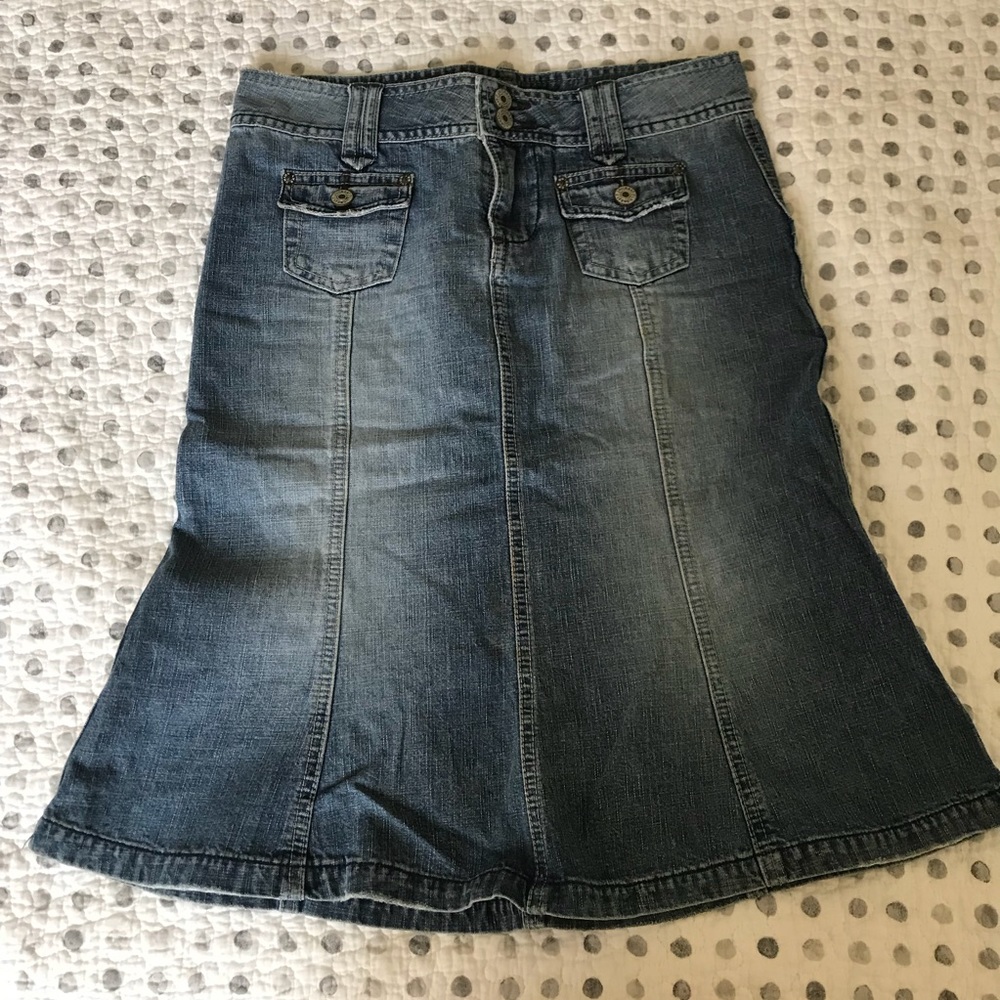 Denim skirt